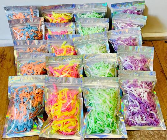 Small bags of Spaghetti Soap Bundle