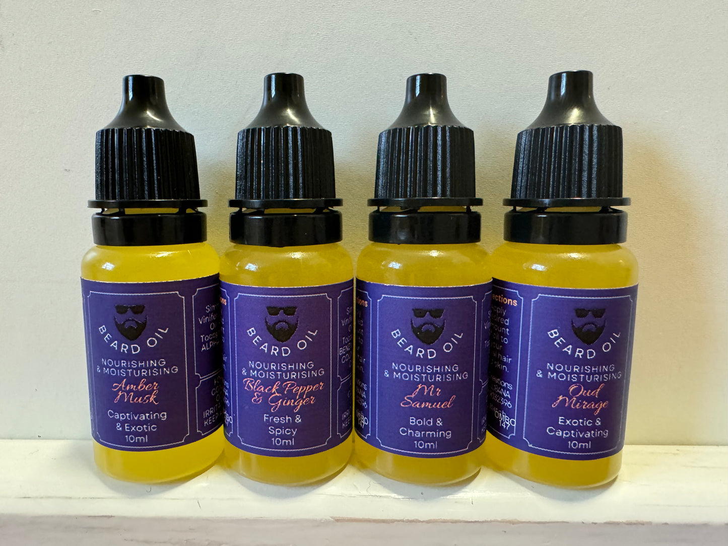 Mini Bottles Beard Oil Bundle